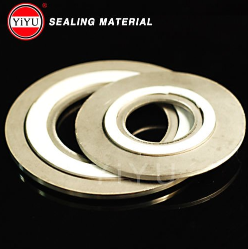 Hot Sale! Metal Spiral Wound Gasket Ss304 with Outer Ring CS Spray Painting Colors Yellow or Green Gasket