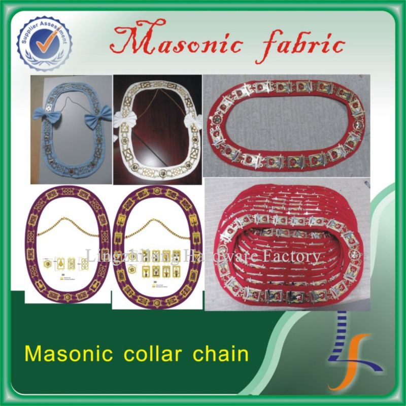 Masonic Symbols Chain Collar Without MOQ