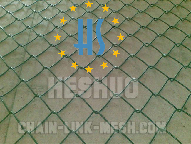 3mm PVC Coated Chain Link Fence