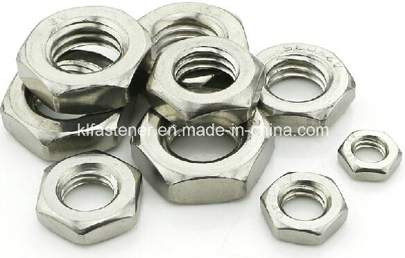 DIN439 Hex Thin Nut Manufacturer with High Quality