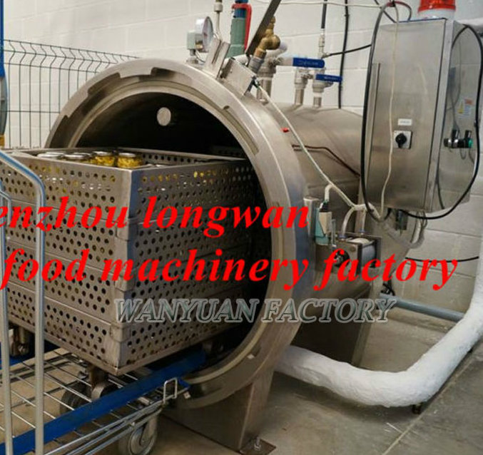 High Pressure Horizontal Retort Autoclave Sterilizer