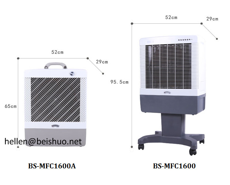 20L Portable Home Air Cooler Water Evaporative Air Cooler for Car/House/Industial