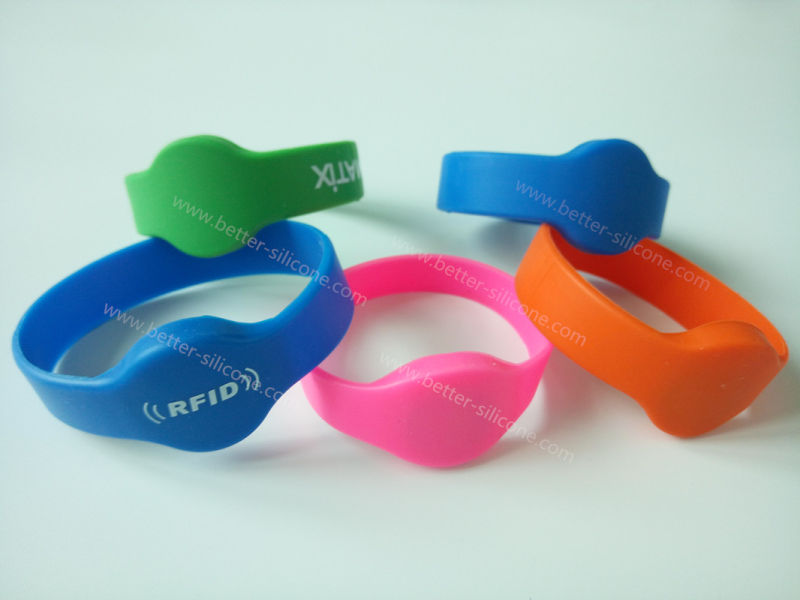 RFID Tags Rubber Bands for Concert