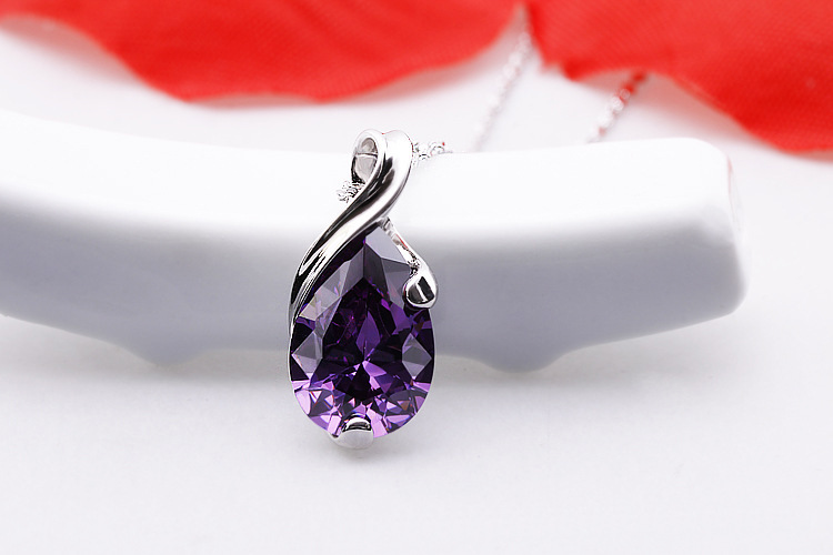 Necklaces Pendants Personalized Crystal Waterdop Pendant Jewelry Crystal Pendant