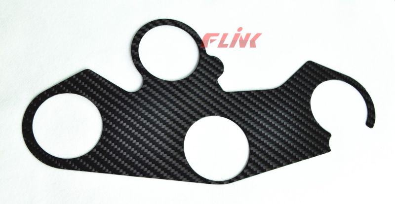 Carbon Fiber Fork Upper Connective Plate Cover for Kawasaki Zx10r 2016