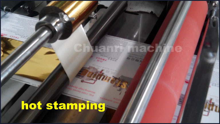 Single Side Adhesive Paper Label Die Cutter Machine