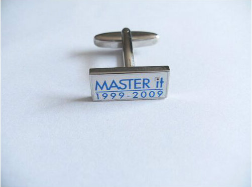 Custom Metal Cufflink, Colorful Clothes Cufflink (GZHY-XK-001)