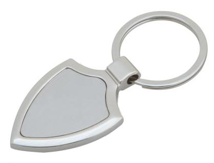 Round Key Ring, Blank Keychain Without Logos (GZHY-KA-019)