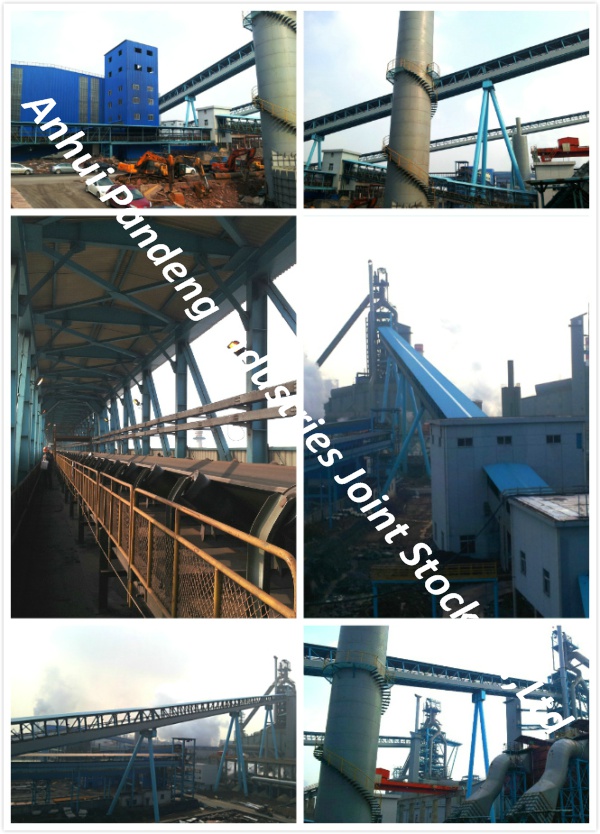 China Belt Conveyor for Mining Cement Plant Production Line