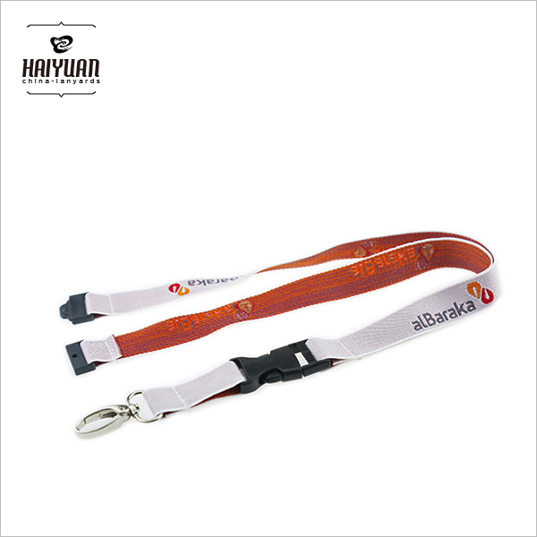 Woven Lanyard Jacquard Weave Your Logo and Never Fade