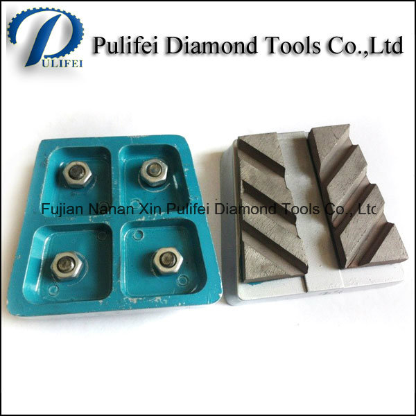 Diamond Abrasive Resin Fickert Granite Polishing Brick for Auto Polisher