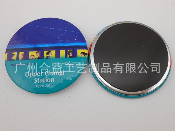 Flower Tin Badge, Special Design Badge (HY-MKT-0022)