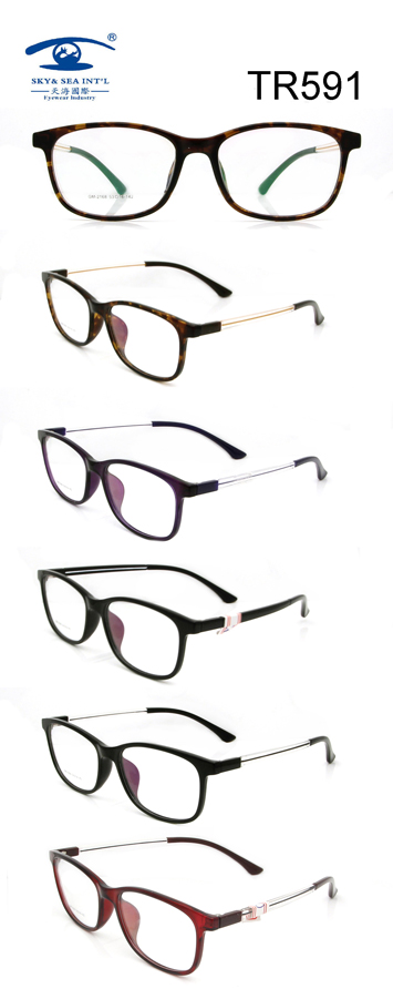 Fashion Tr90 Optical Eyewear for Wholesale (TR591)