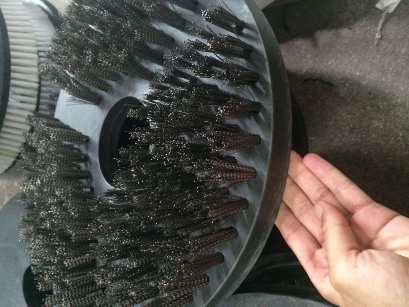 15inch Stainless Steel Wire Brush for Hull Cleaning Machinery