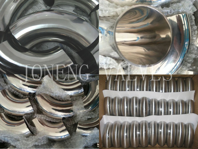 Stainless Steel Food Grade Clampe Type 90d Bend (JN-FT2005)