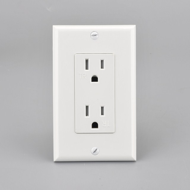 Tamper Resistant Grounding Us Power Outlet