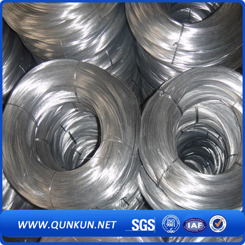 35kg-55kg/mm2 Tensile Strength Galvanized Wire
