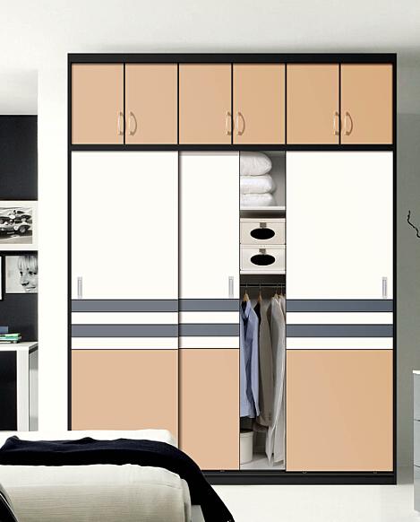 New Glossy Wooden Sliding Door Wardrobes (customzied)