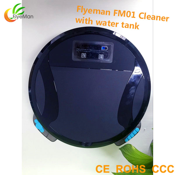 Floor Mopping Robot with Automatic Cleaning, Timing Syetem