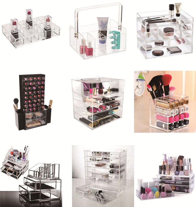 Wholesale Selling Nail Polish Holder Clear Cosmetic Display Stand