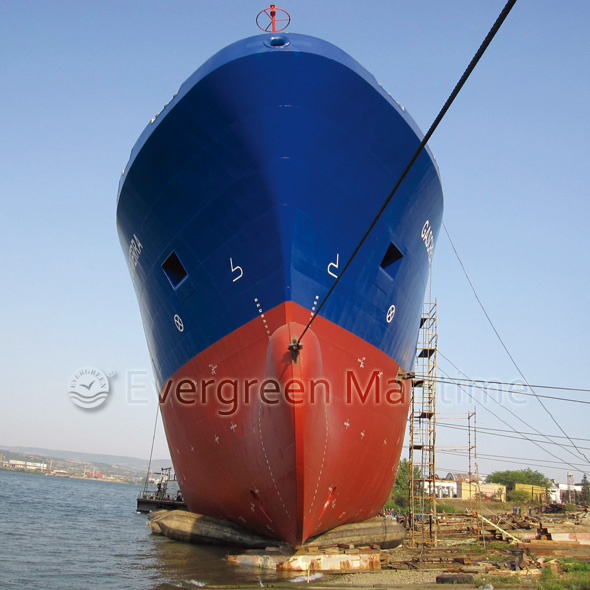 Ship Salvage Rubber Marine Airbags for Sunken Wrecked Vessels Rescue and Removal