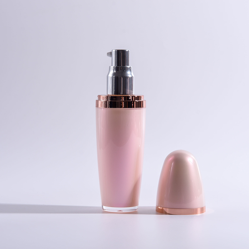 50ml Acrylic Pink Lotion Bottle (EF-L03050)