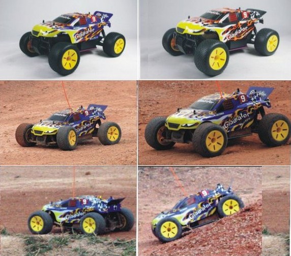 94110 1: 10 RC Nitro Car (21 engine or 28 engine)