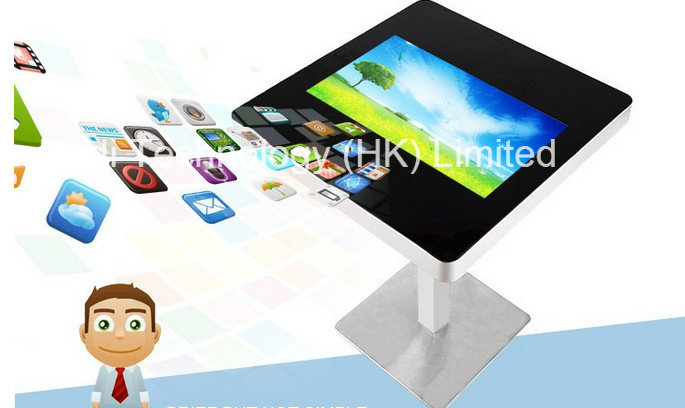 TFT Interactive Multi-Touch Ad Table Display Monitor, LCD HD Digital Signage, Advertising Table Touch
