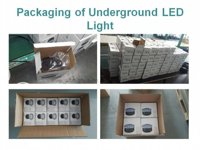 3W LED Underground Inground Light for Garden Lighting