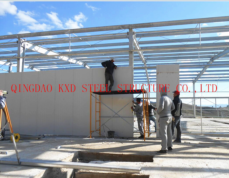 Prefabricated Steel Structure Hot-DIP Galvanized Warehouse