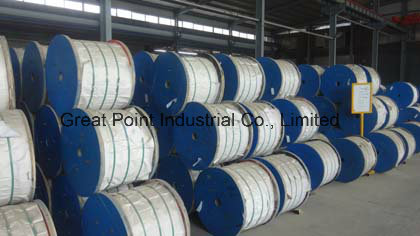 High Tension Hot Dipped Guy Wire Earth Wire Galvanized Steel Wire Strand