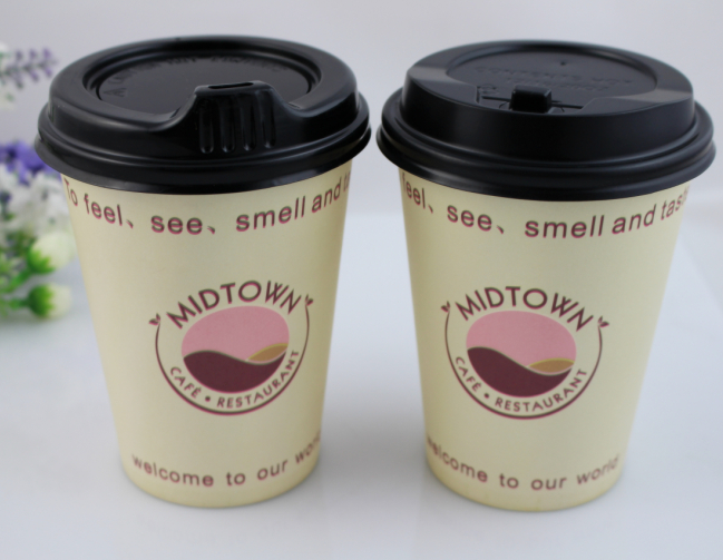 Food Grade Printed Hot Drink Coffee Paper Cup