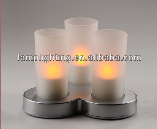 Modern Simple LED Candle Lamp for Hotel Project