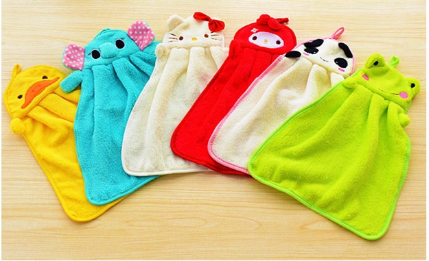 Animal Design Creative Hanging Hand Towel