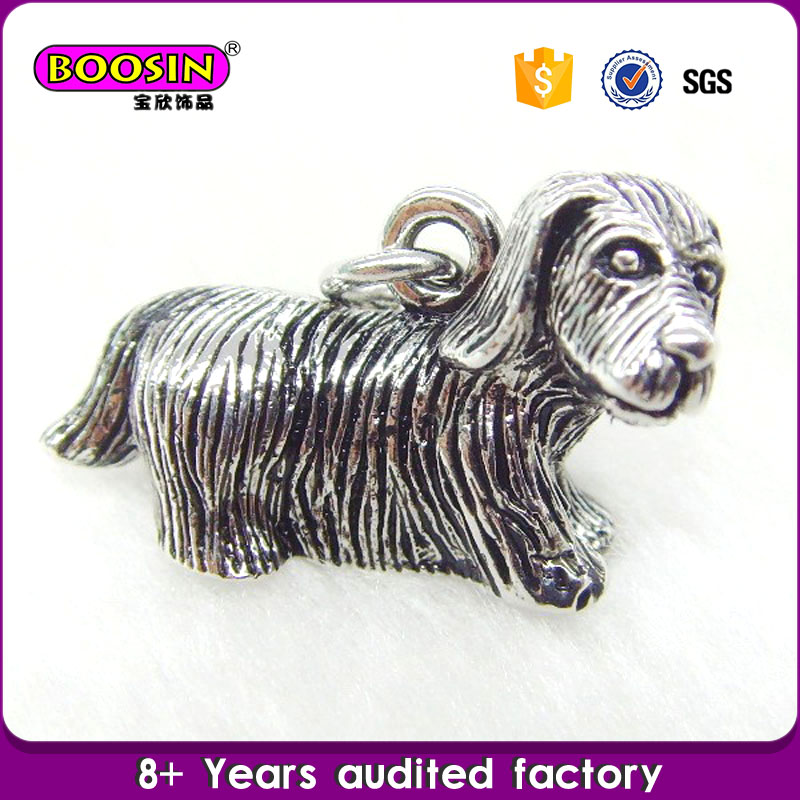 Metal 3D Pendant Charm Wholesale Metal Dog Charms