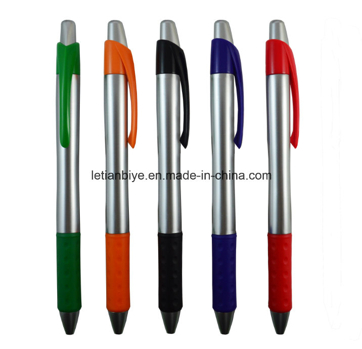 Customized Logo Click Ballpoint Plastic Pen for Advertising