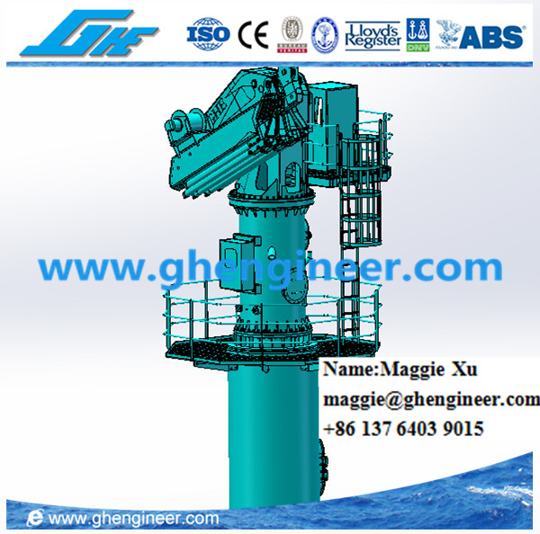 Hydraulic Offshore Support Marine Crane