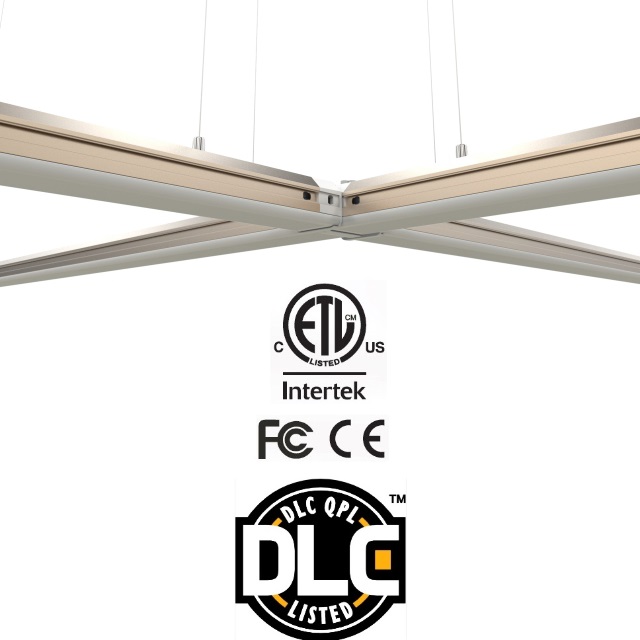 Replace T8 Dimmable 1FT/1.5FT/2FT/3FT/4FT/5FT 1000~5000lm LED Linear Light with ETL/cETL