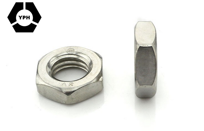 DIN439 Hex Jam Nut Stainless Steel