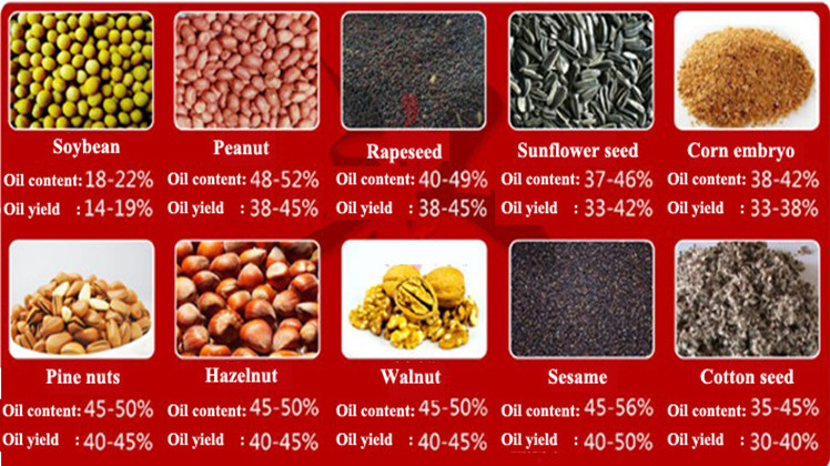 Sunflower Oil Extraction Grain Oil Prcessing Grain Oil Press