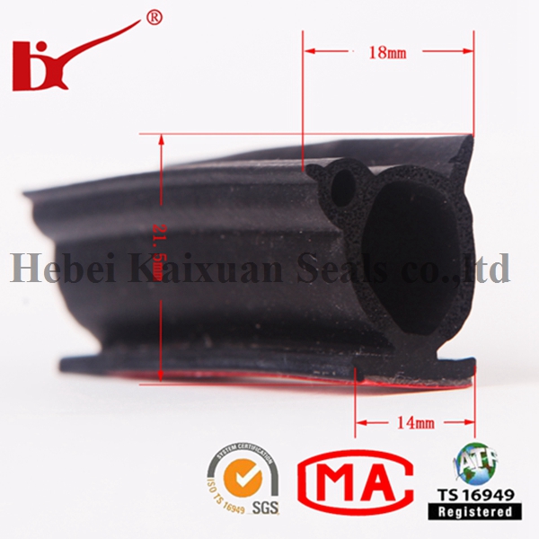 Ts16949 Approved EPDM Door Seal