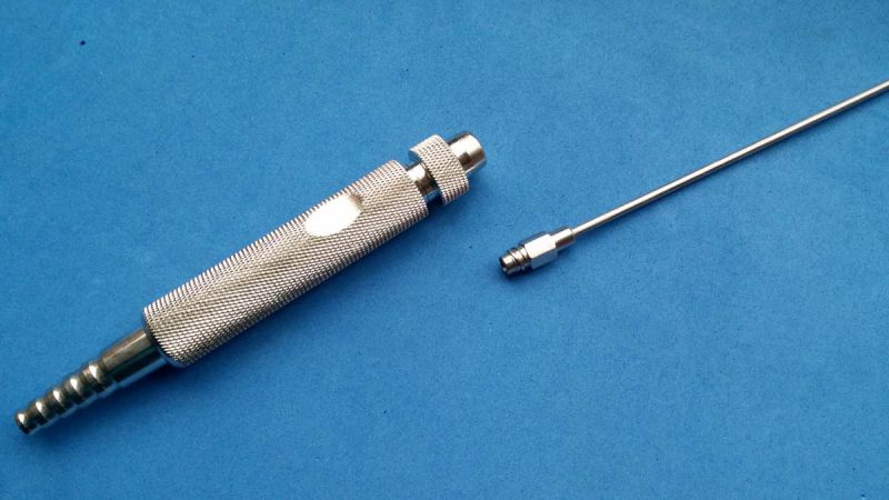 Liposuction Cannula Handle Without Hole