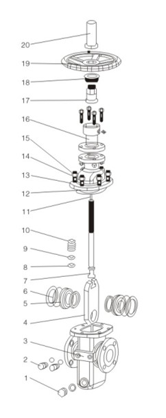 Cast Steel Flat Gate Valve