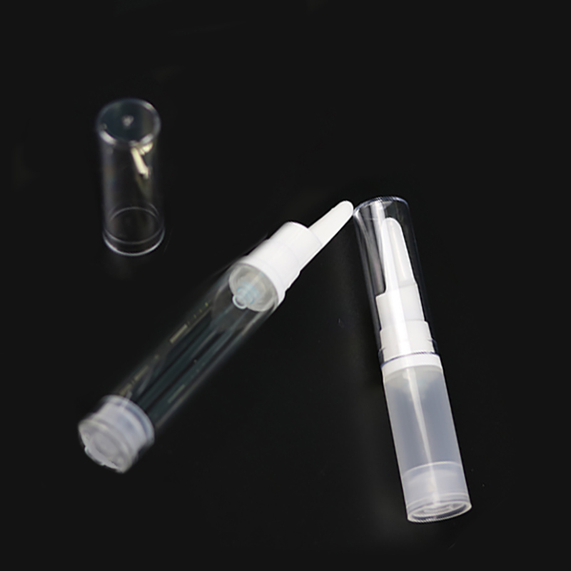 Plastic Clear Airless Bottle for Cosmetic Packaging (NAB42)