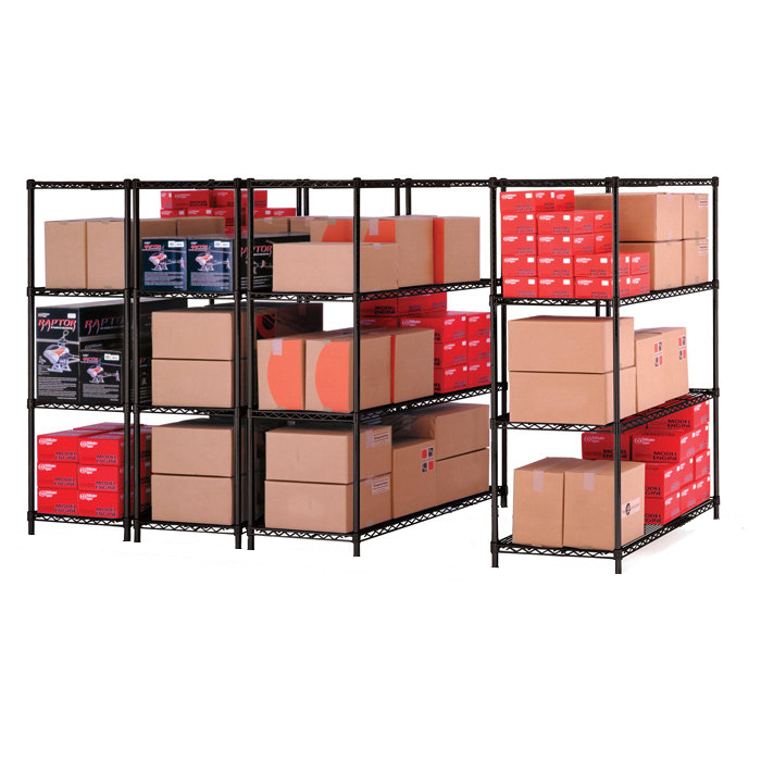 4 Layers Medium Duty Steel Storage Rack for Warehouse