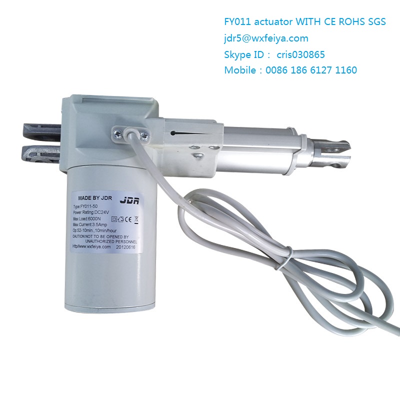 12V DC 24VDC Linear Synchronous Actuator Motor for Electric Bed, Beauty Bed, Electric Sofa (FY011)