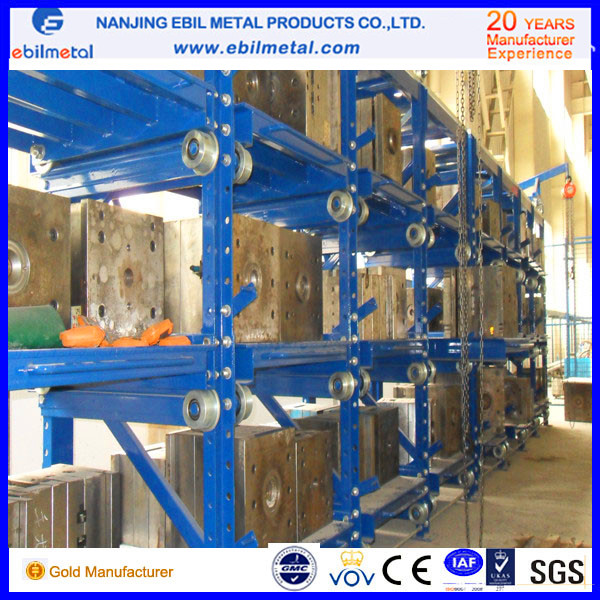 Industry & Factory Warehouse Storage Metallic Drawer Racking / Mould Rack