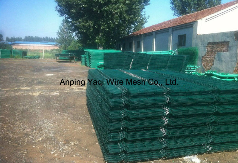 100*100mm PVC Coated Welded Wire Mesh Panel