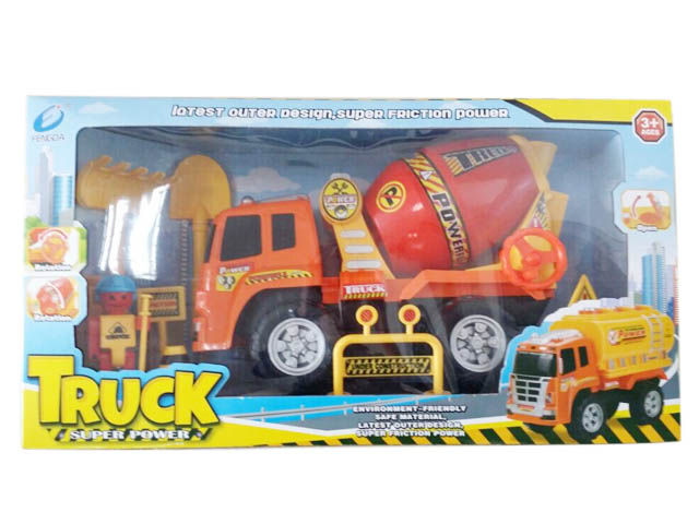 Plastic Truck Car Friction Toy (H0687124)