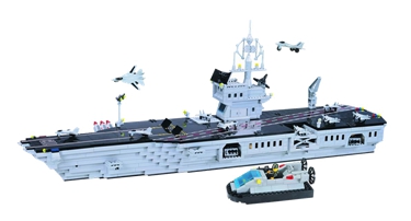 Attack Series Designer Aircraft Carrier 990PCS Blocks Toys